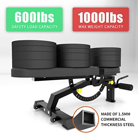 IFAST Power Cage with LAT Pull Down System & Weight Bench Cable Machine Attachments