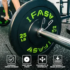 IFAST Power Cage with LAT Pull down System, Squat Rack, Weight Bench, 370lbs Weight Plates