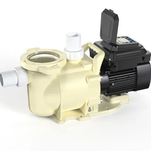 iLiving ILG8PP220-VS Variable Speed Swimming Pool Pump Beige & Black