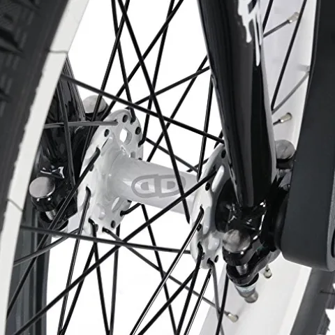 Impact 19” Athmos Unicycle Black- White Rims – Ready to Ride Trials Package