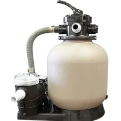 In The Swim 24′ Round Above Ground Pool Weekender Package Multi-Colored