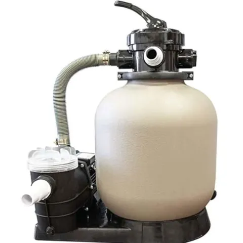 In The Swim 24′ Round Above Ground Pool Weekender Package Multi-Colored