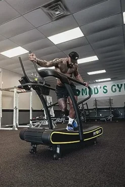 IN10CT Intensity Resistance Runner Manual Curved Wide Treadmill