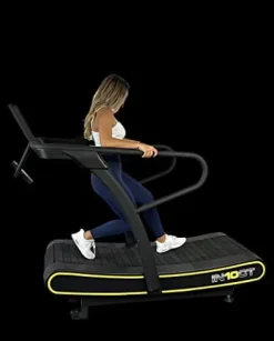 IN10CT Intensity Resistance Runner Manual Curved Wide Treadmill