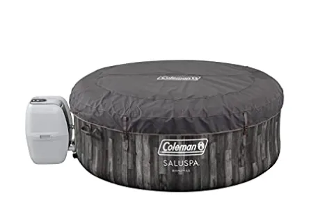 Inflatable Coleman SaluSpa Bahamas 4-Person Portable Hot Tub Blue