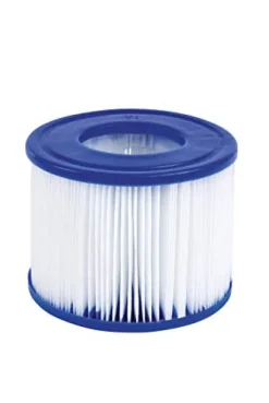 Inflatable Coleman SaluSpa Bahamas 4-Person Portable Hot Tub Blue