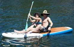 Inflatable Sport Boats Premium Inflatable Stand Up Paddle Board & Kayak White