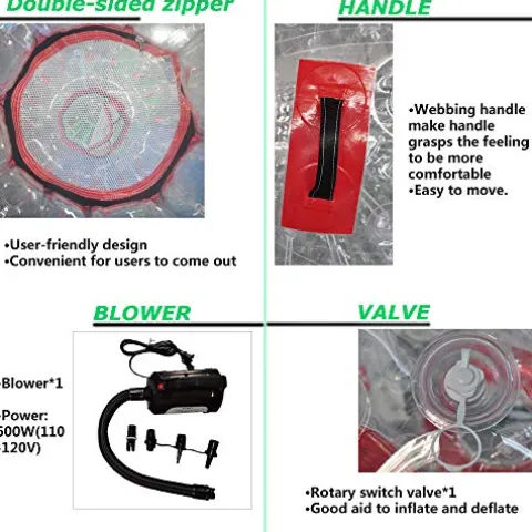 Inflatable Time Human Hamster Ball Kids 2.5M Clear Zorb Ball