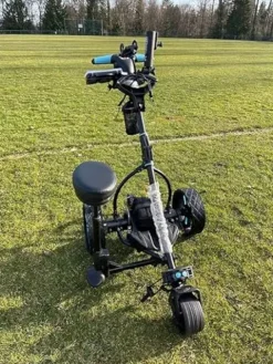 Insanity Golf Electric Golf Trolley with Remote & Slope Control Black/Blue