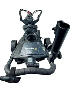 Insanity Golf Electric Golf Trolley with Remote Control, Aluminum Frame, Lithium-Ion Battery – Black