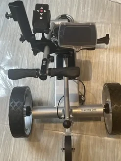 Insanity Golf PXL Electric Golf Push Cart Silver