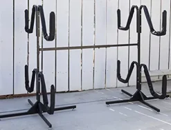 Insight Goods Kayak Rack – Free Standing Kayak Storage for Indoor/Outdoor (4 Kayaks)