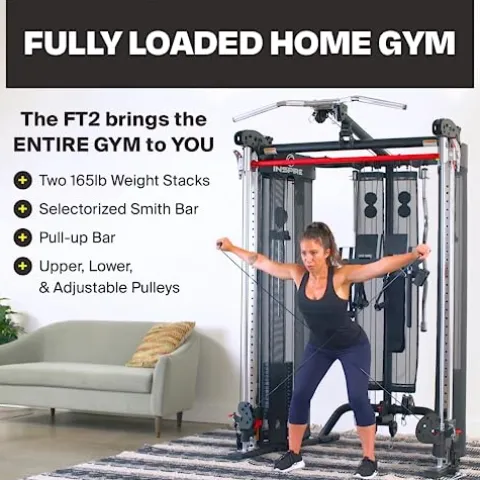 Inspire Fitness FT2 Functional Trainer and Smith Station