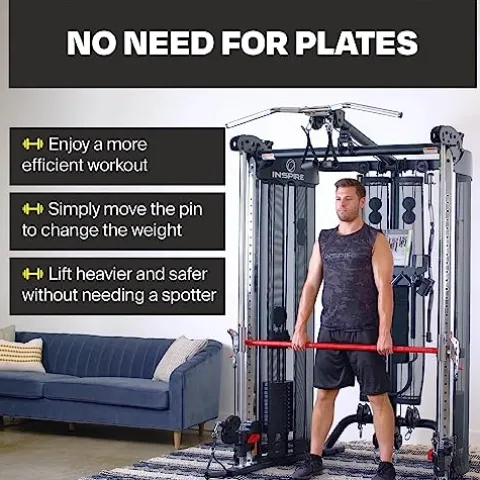 Inspire Fitness FT2 Functional Trainer and Smith Station