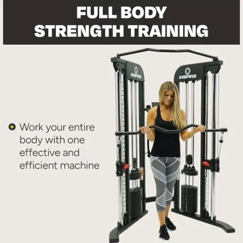 Inspire Fitness FTX Functional Trainer Matte Black