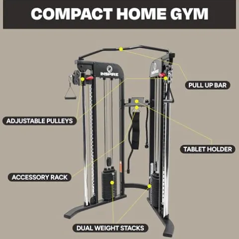 Inspire Fitness FTX Functional Trainer Matte Black