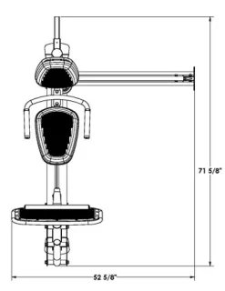 Inspire Fitness Leg Press Attachment Black