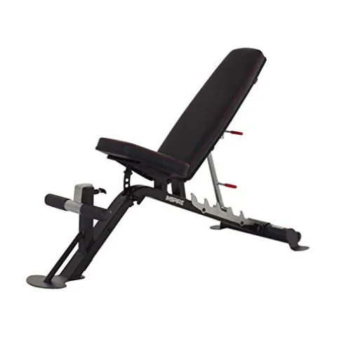 Inspire Fitness SCS Weight Bench Adjustable Black