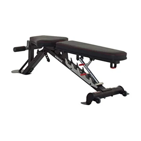 Inspire Fitness SCS Weight Bench Adjustable Black