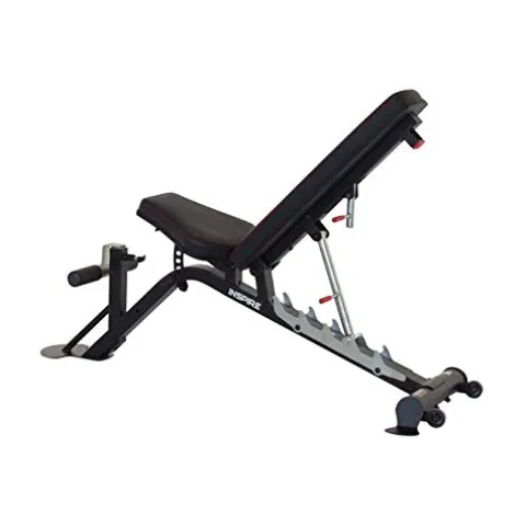 Inspire Fitness SCS Weight Bench Adjustable Black