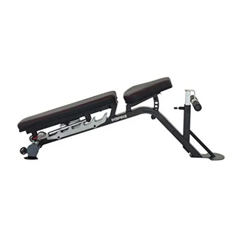 Inspire Fitness SCS Weight Bench Adjustable Black