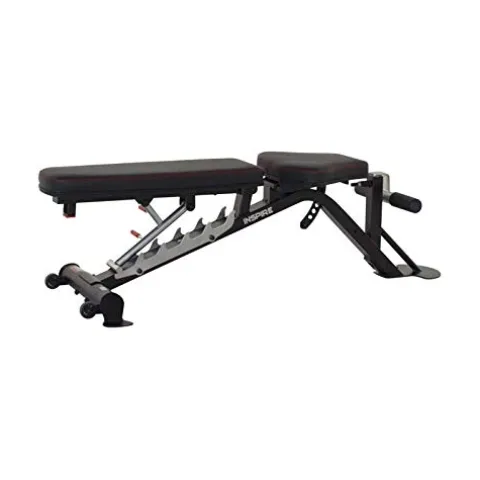 Inspire Fitness SCS Weight Bench Adjustable Black