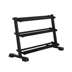 Inspire Fitness 3-Tier Dumbbell Rack Black