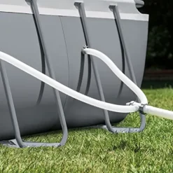 Intex Above Ground Swimming Pool Set Gray