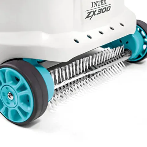 Intex Above-Ground Pool Set with Pump and Vacuum Gray