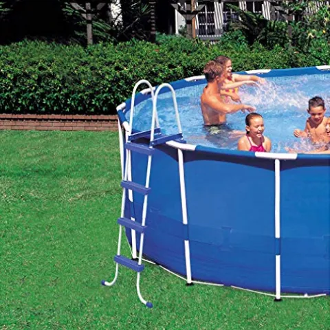 Intex 15ft X 48in Metal Frame Pool Set Blue