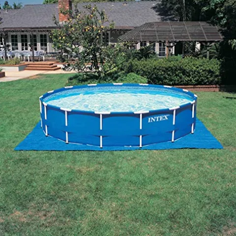 Intex 15ft X 48in Metal Frame Pool Set Blue