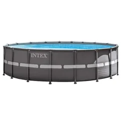 Intex 18ft X 52in Ultra Frame Pool Set with Sand Filter Pump
