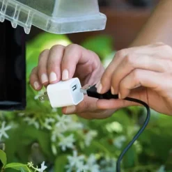 Intex Handheld Pool Vacuum Cleaner with 2 Brush Heads and Inflatable Hot Tub Gray