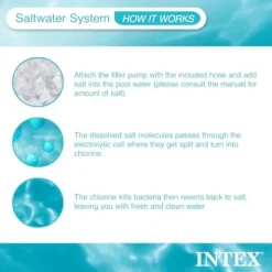 Intex Krystal Clear Saltwater System for Above Ground Pools 6 Pack