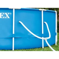Intex Metal Frame Above Ground Swimming Pool Set 18ft x 48in Blue
