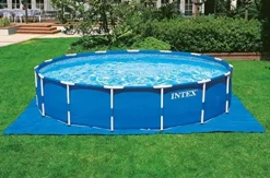 Intex Metal Frame Above Ground Swimming Pool Set 18ft x 48in Blue