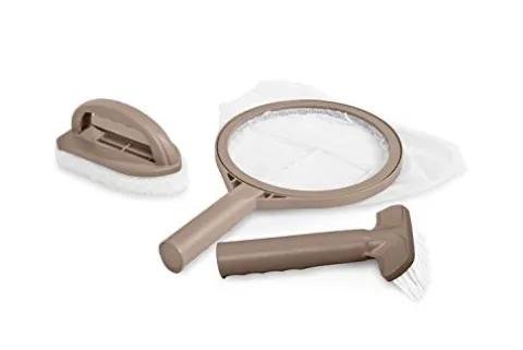 Intex Portable Inflatable Hot Tub Bubble Jet Spa Blue