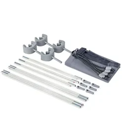 Intex Prism Frame Oval Swimming Pool Set Gray