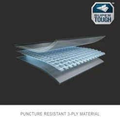 Intex PureSpa 4 Person Round Bubble Massage Inflatable Hot Tub Spa Set Tan