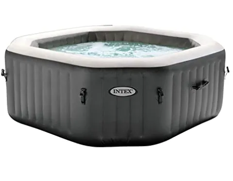 Intex PureSpa Bubble Deluxe Spa Set Gray