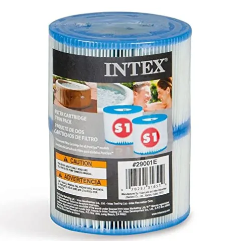 Intex PureSpa Greywood Deluxe Outdoor Inflatable Hot Tub Wood Grain Pattern