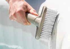 Intex PureSpa Plus 6 Person Inflatable Hot Tub Bubble Jet Spa Blue