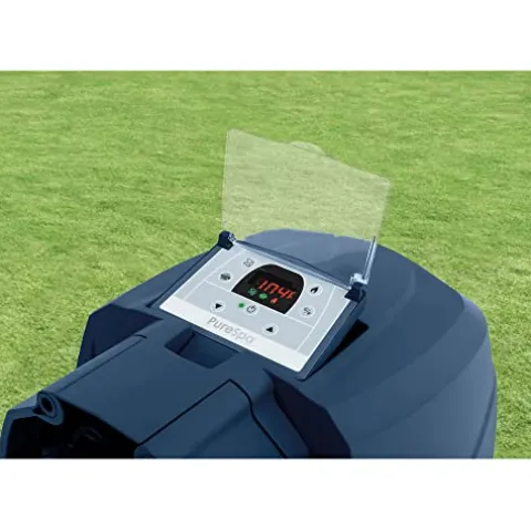 Intex PureSpa Plus 6 Person Portable Inflatable Hot Tub Blue