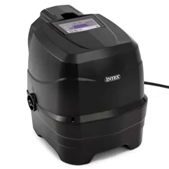 Intex PureSpa Plus Greystone Inflatable Outdoor Hot Tub Spa Gray