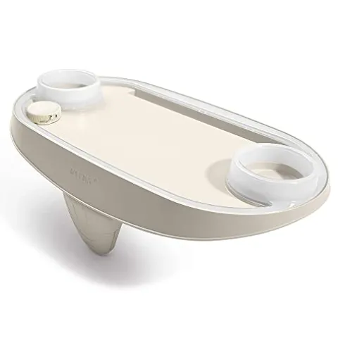 Intex PureSpa Plus Greystone Inflatable Square Outdoor Hot Tub Spa White