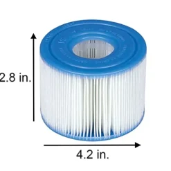 Intex PureSpa Plus Greystone Inflatable Square Outdoor Hot Tub Spa Gray