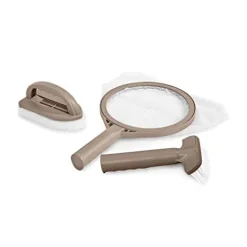 Intex PureSpa Plus Inflatable Hot Tub with Accessory Kit Gray