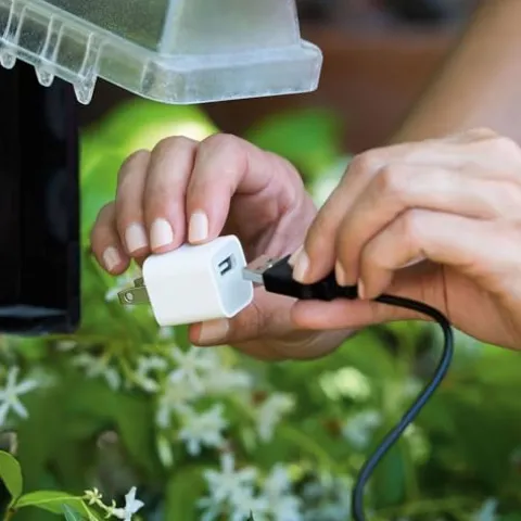 Intex Rechargeable Handheld Pool Vacuum Cleaner with 2 Brush Heads and PureSpa Plus 6 Person Inflatable Square Hot Tub with 170 AirJets Gray