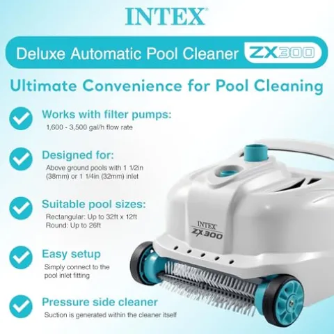 Intex Rectangular Ultra XTR Frame Swimming Pool Set Gray