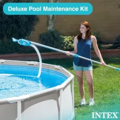 Intex Rectangular Ultra XTR Frame Swimming Pool Set Gray